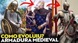 A EVOLUÇÃO DA ARMADURA NA IDADE MÉDIA  COMO ERA A ARMADURA DE UM CAVALEIRO MEDIEVAL [upl. by Otrebile]