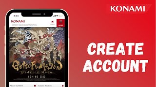 How to Create KONAMI ID  Register your KONAMI Account  My KONAMI 2021 [upl. by Acirehs90]