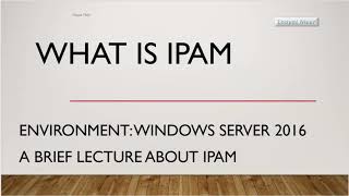 IPAM explanation in details  IP Address Management [upl. by Arron155]