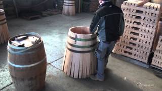 Cognaccom Cognac amp Wine Barrel Making at Tonnellerie Sansaud Cooperage Near Cognac France [upl. by Hershel]