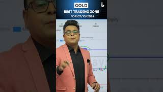 Gold Monday Top amp Bottom for 07102024 by Amit jain nifty stockmarket [upl. by Omora]