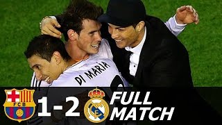 FC Barcelona vs Real Madrid 12 Highlights Copa Del Rey Final 201314 HD 720p English Commentary [upl. by Htial408]