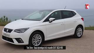 Test Drive  Essai dynamique de la nouvelle Seat IBIZA MIB [upl. by Chung]