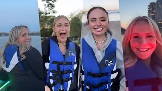 Alyvia Alyn Lind Natalie Alyn Lind and Barbara Alyn Woods go boating in Toronto alynsfamily [upl. by Finstad]