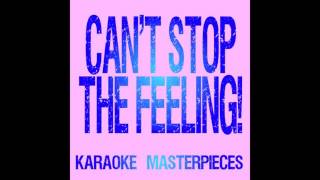 Cant Stop The Feeling Originally by Justin Timberlake Instrumental Karaoke COVER [upl. by Elyrpa]