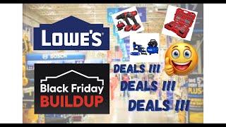 Lowes Black Friday Buildup [upl. by Harrus]