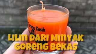 Membuat Lilin dari Minyak Jelantah [upl. by Llenyr926]