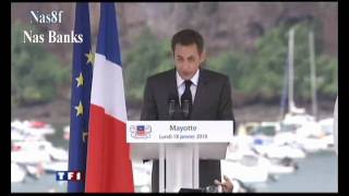 Voeux de Sarkozy à Mayottempg [upl. by Edla]