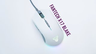 Fantech X17 Blake Review  White Space Edition Gaming Mouse [upl. by Levin964]