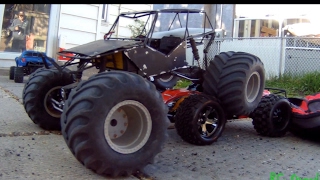 RC OverdoseAxial WraithBuster Monster Truck Mod [upl. by Tegdig]