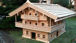 Altes Bauernhaus in Oberbayern als Vogelhaus und Nistkasten [upl. by Yonita]