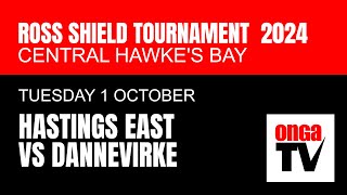 Hastings East vs Dannevirke 1st Oct [upl. by Orips]