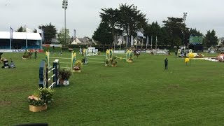 Premier passage pour Simon Delestre à la Coupe des nations [upl. by Bergmann433]