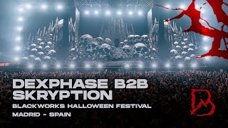 DEXPHASE B2B SKRYPTION  Blackworks Festival  The Purgatory  Halloween 2024 [upl. by Aivato]