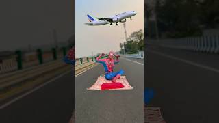 Spider man funny video😂😂 funny videoshorts trendingshorts shortsfeed spiderman [upl. by Esya]