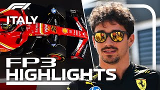 FP3 Highlights  2024 Italian Grand Prix [upl. by Robinetta]