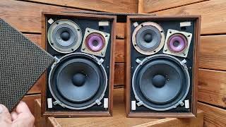 Wharfedale Denton 3 Speakers from 1972 [upl. by Nair]