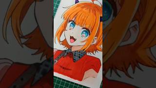 Drawing Memcho  Oshi No Ko art anime animeart draw shorts short shortvideo art shorts [upl. by Vaientina]