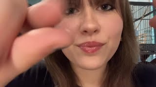 ASMR lofi upclose personal attention amp affirmations🪴💗face touchinghead rubs [upl. by Aldin]