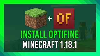 How to Install Optifine for Minecraft 1181 FAST [upl. by Isola293]