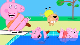 Dare Accepted  Peppa Pig Funny Animation [upl. by Ieppet]