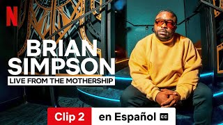 Brian Simpson Live from the Mothership Clip 2 subtitulado  Tráiler en Español  Netflix [upl. by Pavia]