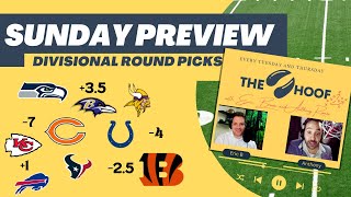 NFL Divisional Round Playoff Preview Show  Best Bets Picks and More [upl. by Theodoric]