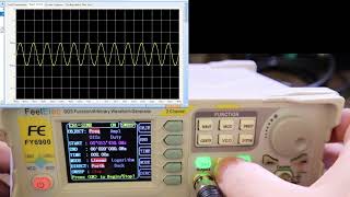 FeelTech FY6900 waveform generator basic review [upl. by Nealah654]