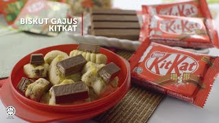 Biskut Gajus KitKat® EasyRecipeasy [upl. by Analat852]