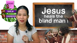 Jesus heals the blind man Bartimaeus  Bible Story for Kids  Christian Educ Story  Teacher Ira [upl. by Simpkins442]