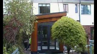 Ireland Sunroom house extension in 5 days [upl. by Secor424]