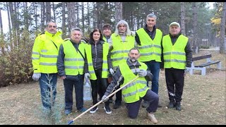 Info  Jagodinski akcijaši sproveli akciju pošumljavanja Ruskog groblja TV KCN 11112024 [upl. by Oria]