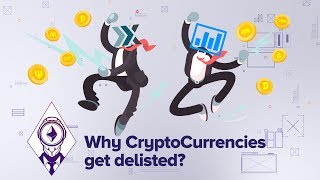 Why CryptoCurrencies get delisted TenX BitShares Digix Monaco ICONOMI [upl. by Retsub]