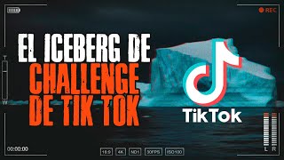 El Iceberg de los challenge de TikTok 🧊 [upl. by Gaulin]