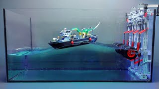 Sinking Lego Ships [upl. by Trilbee]