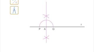 Disegnare la parallela a una data retta alla distanza assegnata d tratto dai libri di Sammarone [upl. by Ykciv453]