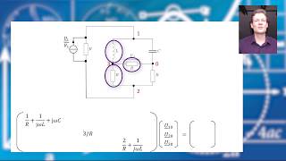 Übungsaufgabe  Knotenpotentialverfahren bei Wechselstrom a1328 [upl. by Aroda]