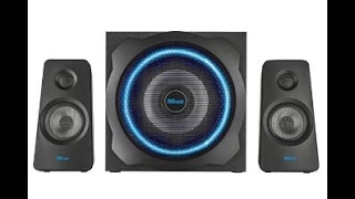 Test Speakers  Trust Gxt 628 [upl. by Foss]