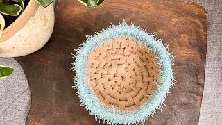 How to Make a Coiled Basket [upl. by Llireva]