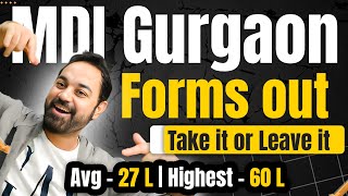 MDI Gurgaon Forms OUT  Fees  Placements  MDI Ranking  Selection Criteria For MDI [upl. by Querida]