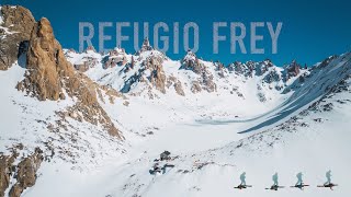 Refugio Frey en invierno  Bariloche [upl. by Esil]