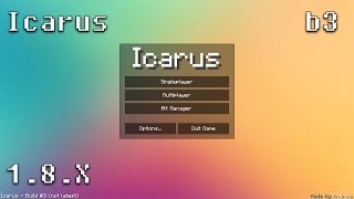 Minecraft Hacked Client Icarus b3 w Download [upl. by Seka270]