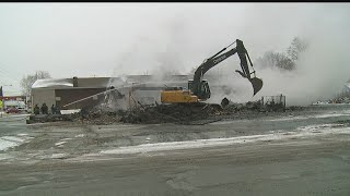 Youngstown drivethru catches fire for 3rd time over weekend [upl. by Isacco551]