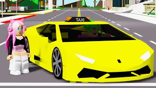 SUPERCAR TAXI IN BROOKHAVEN RP [upl. by Nnylamme]