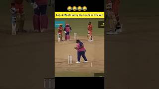 Funny Runouts in Cricket History 🔥😂 cricket funnymoments ipl [upl. by Khoury456]