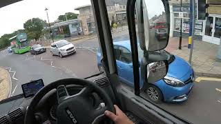 HGV CLASS 2 DELIVERY DRIVER  RESIDENTIAL DROP OFF POV [upl. by Hukill845]