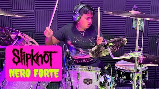 Nero Forte  Slipknot  Drum Cover by 10yr old [upl. by Waligore]