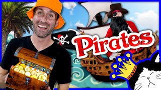 🏴‍☠️ Pirates Song  Learn about Pirates and Buried Treasure  Mooseclumps  Kids Learning Songs [upl. by Luebke]