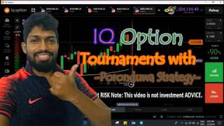 IQ Option Tournament  Isanka Perera by using Poronduwa Strategy [upl. by Crocker]