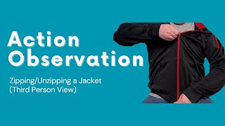 ZippingUnzipping a Jacket Third Person View [upl. by Haisoj]